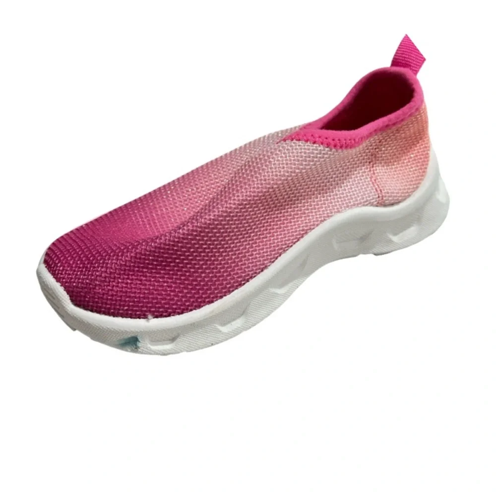 Carter’s Pink Ombre Slip On Sneakers Toddler Girls Size 8M